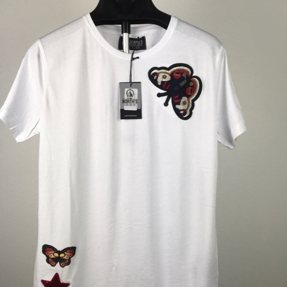 Streetwear Urban Stylish Men Tshirt white Fancy - Picture 4 of 4
